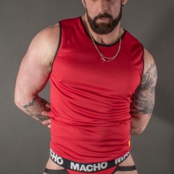 MAGLIETTA MACHO ROSSA L/XL