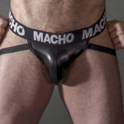 MACHO - MX25NC JOCK PELLE NERA L