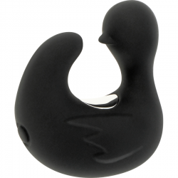 BLACK&SILVER DUCKYMANIA VIBRATOR BLACK