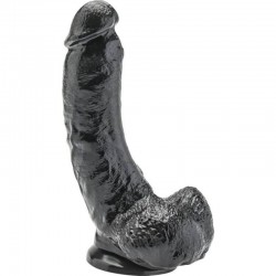 GET REAL - DILDO 20,5 CM CON PALLINE NERE