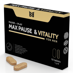 BLACKBULL BY SPARTAN - MAX PAUSE & VITALITY PAUSE + PLAY FOR MEN 10 COMPRESSE