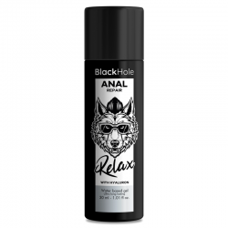 BLACK HOLE™ - RIPARAZIONE ANALE RELAX A BASE ACQUA CON IALURONE 30 ML