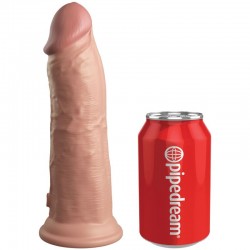 KING COCK ELITE - DILDO VIBRANTE REALISTICO E SILICONE 20,3 CM