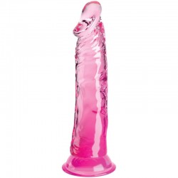 KING COCK CLEAR - PENE REALISTICO 19,7 CM ROSA