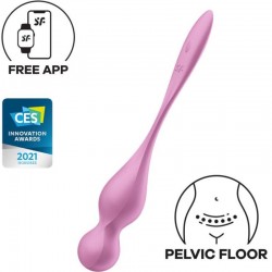 SATISFYER - LOVE BIRDS PALLE VIBRANTI KEGEL ROSA