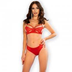 CHILIROSE - CR 4676 SET DUE PEZZI ROSSO S