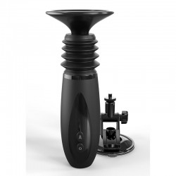 FETISH FANTASY SERIES - BODY DOCK MORSETTO PER DILDO THRUSTER CON 7 MODALITÀ DI SPINTA NERO