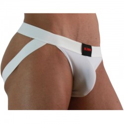 BURN - 007 JOCK LYCRA BIANCO L