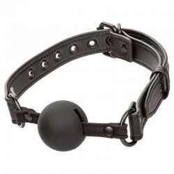 CALEXOTICS - NOCTURNAL BALL GAG SILICONE NERO