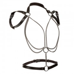 CALEXOTICS - EUPHORIA MULTICHAIN HALTER HARNESS PREMIUM TAGLIA PIÙ GRANDE