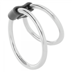 DARKNESS DOUBLE METAL RING...