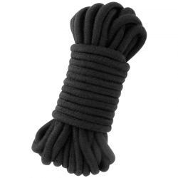 DARKNESS KINBAKU ROPE BLACK 20 M