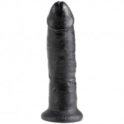 KING COCK 9" COCK BLACK 22.9 CM