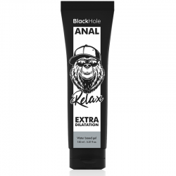 BLACK HOLE WATER BASE GEL ANAL DILATION 150 ML