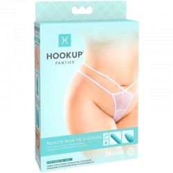 HOOK UP PANTIES REMOTE BOW-TIE G-STRING